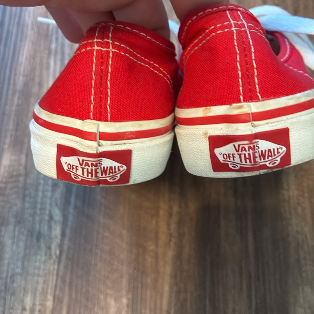 Vans Authentic Low ‘Red’ - Picture 5 of 7